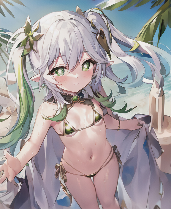 P站美图-草神比基尼-二次元COS分享次元吧