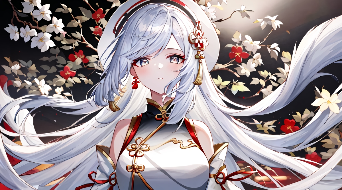 申鹤新年壁纸-二次元COS分享次元吧