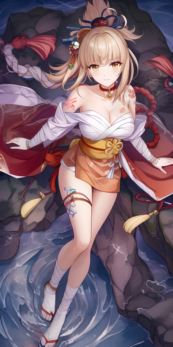 宵宫 全身图-二次元COS分享次元吧