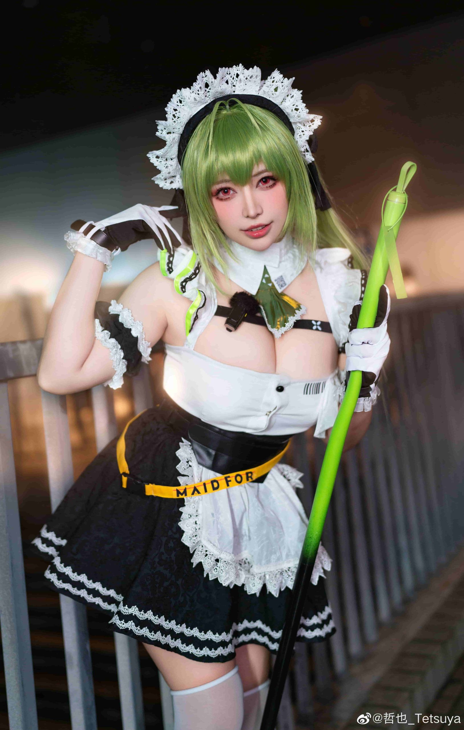 [COS]路过见到凡姐在扫地就顺便拍了照-二次元COS分享次元吧