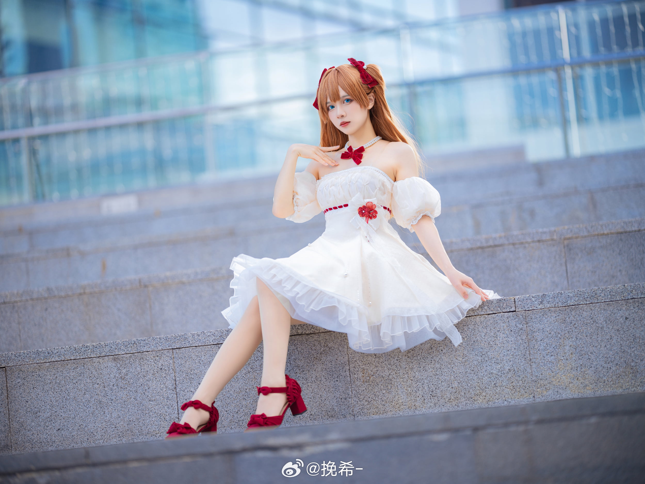 [COSplay]🌸 明日香·花之语-二次元COS分享次元吧