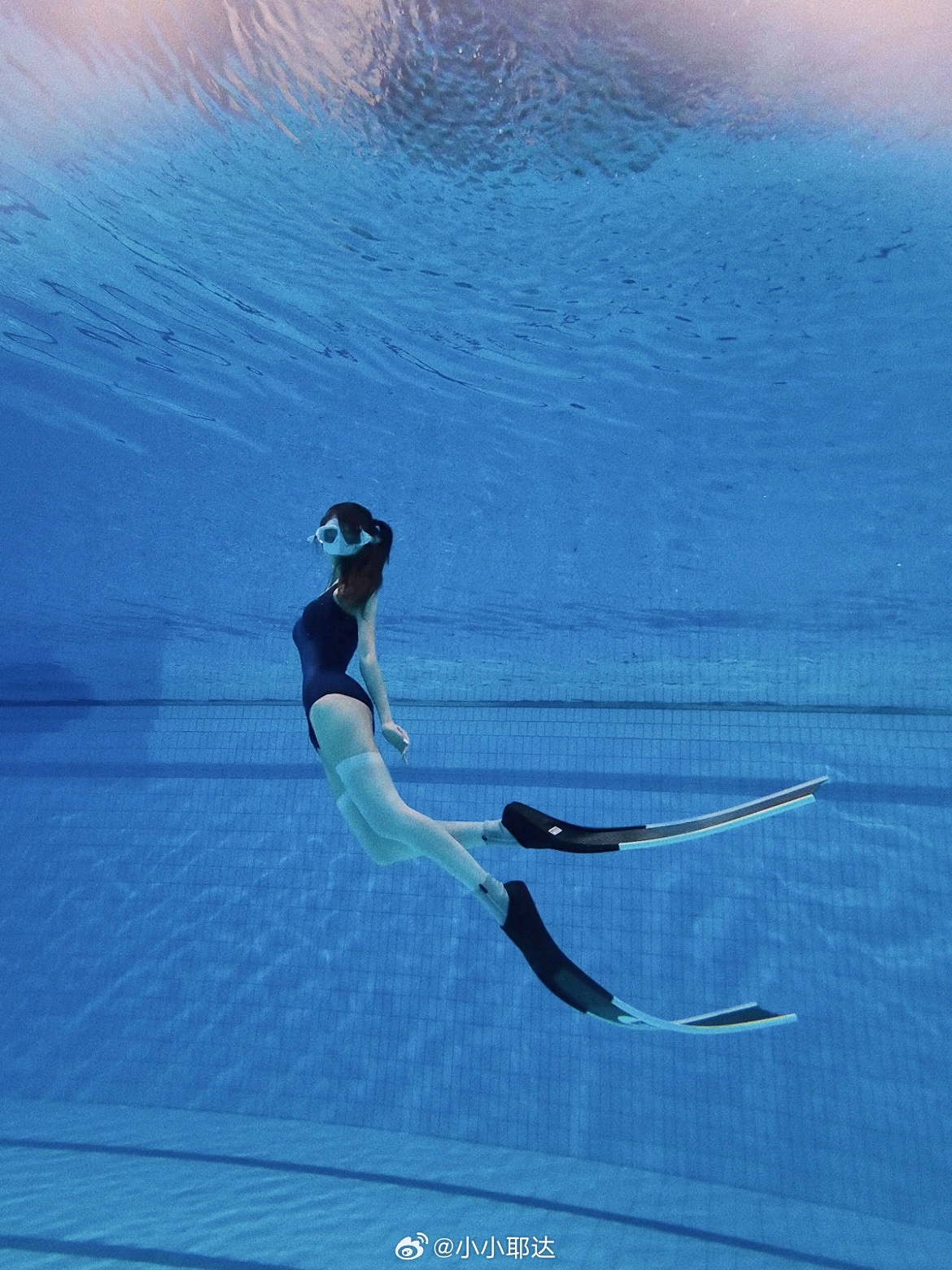 [COSPlay]死库水 “在蓝色里沉溺”-二次元COS分享次元吧