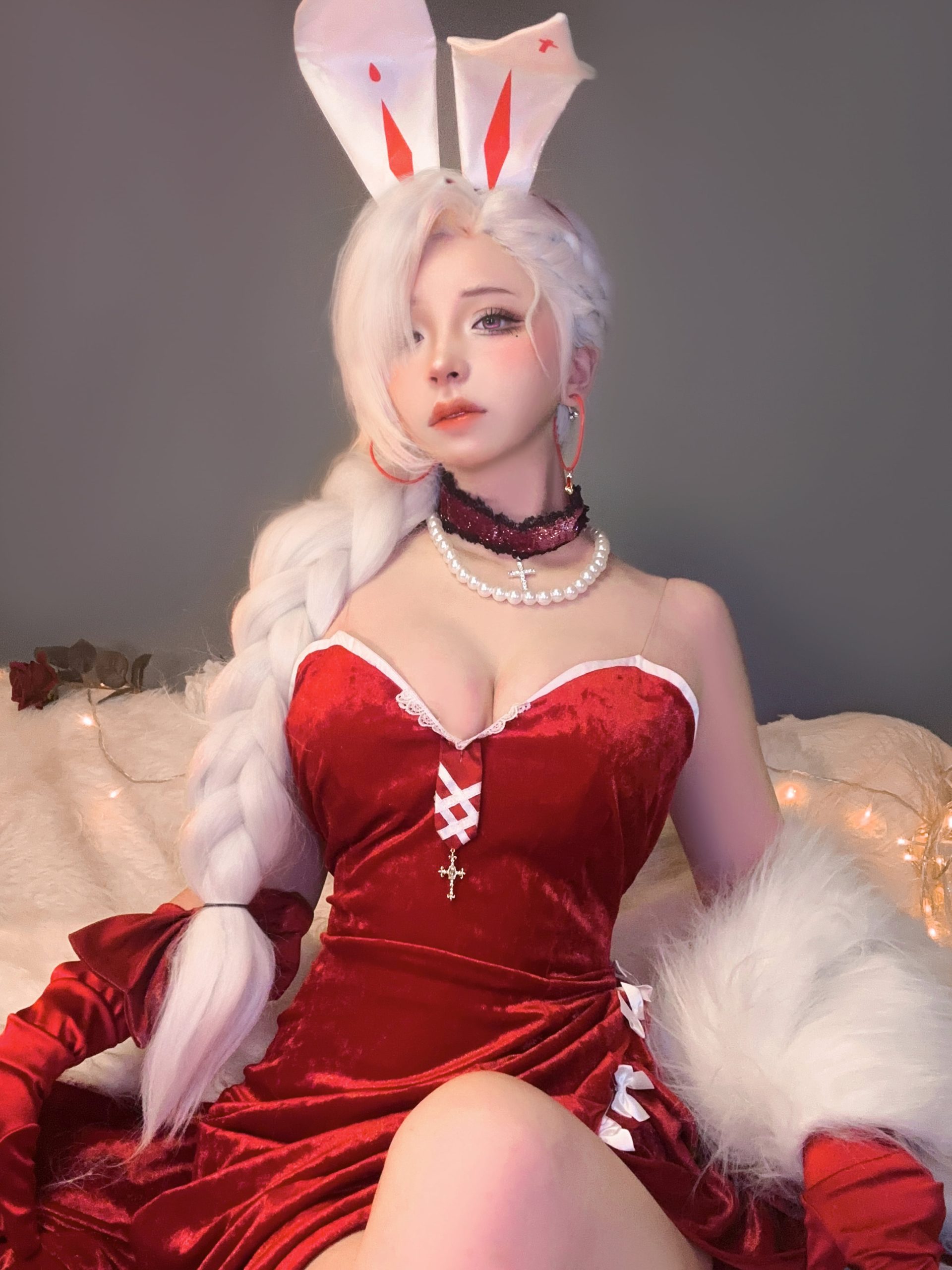 [COSplay]充满成熟风情的Miss·赫莉米娜，心动了吗?-二次元COS分享次元吧