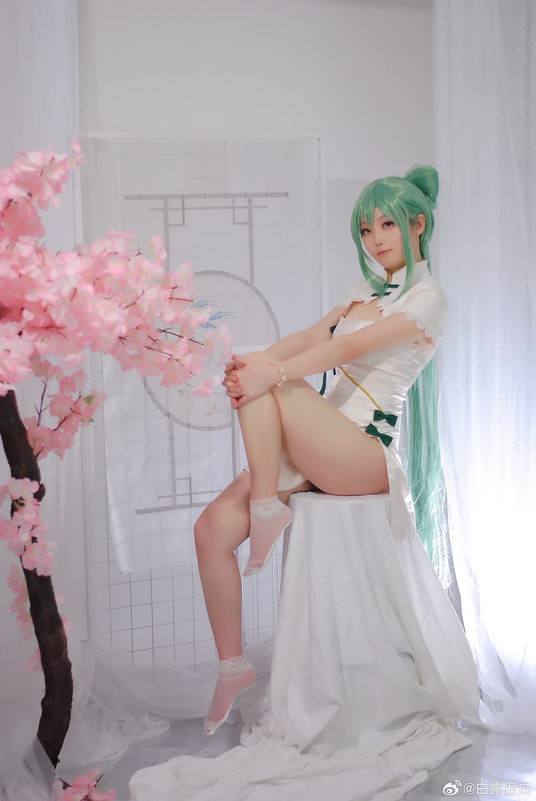 [COSplay]初音旗袍-二次元COS分享次元吧