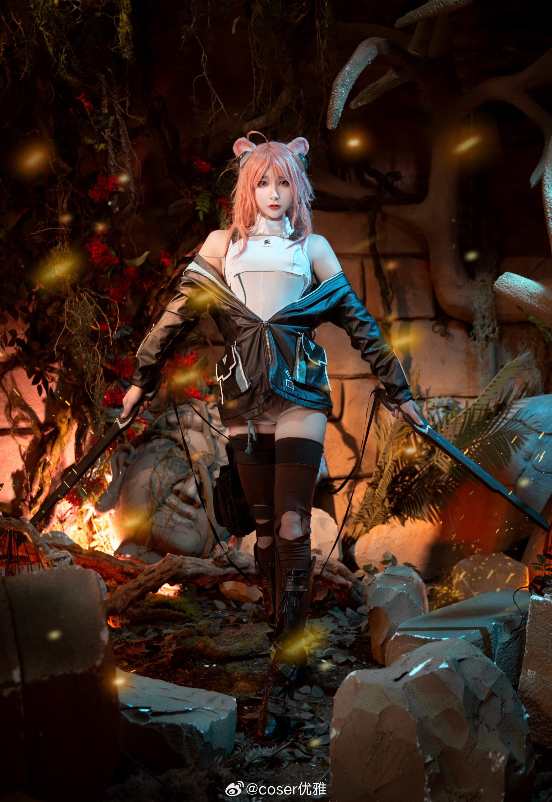 [COSplay]明日方舟 砾-二次元COS分享次元吧