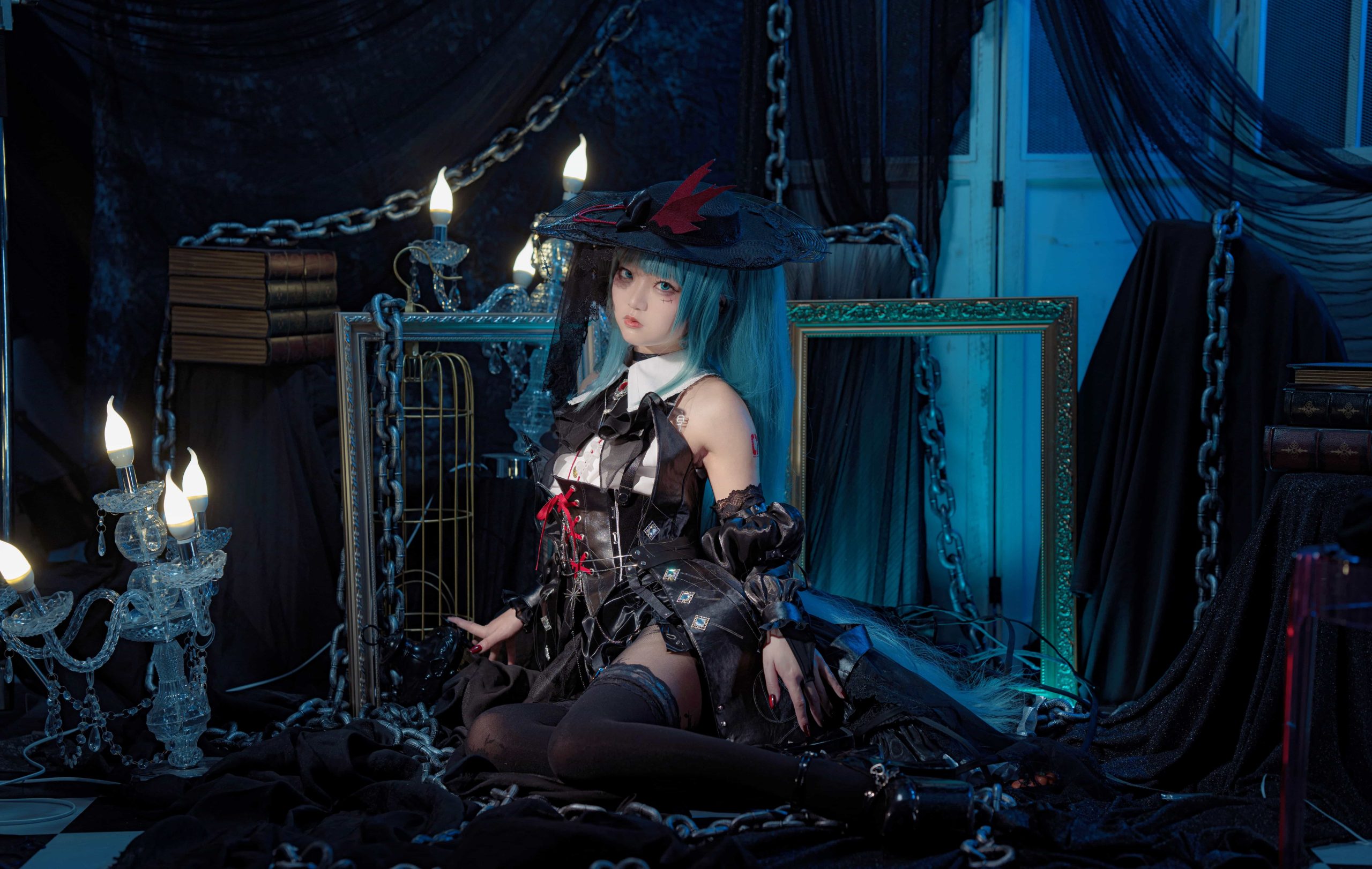 [COSplay]初音未来提灯魔女-二次元COS分享次元吧