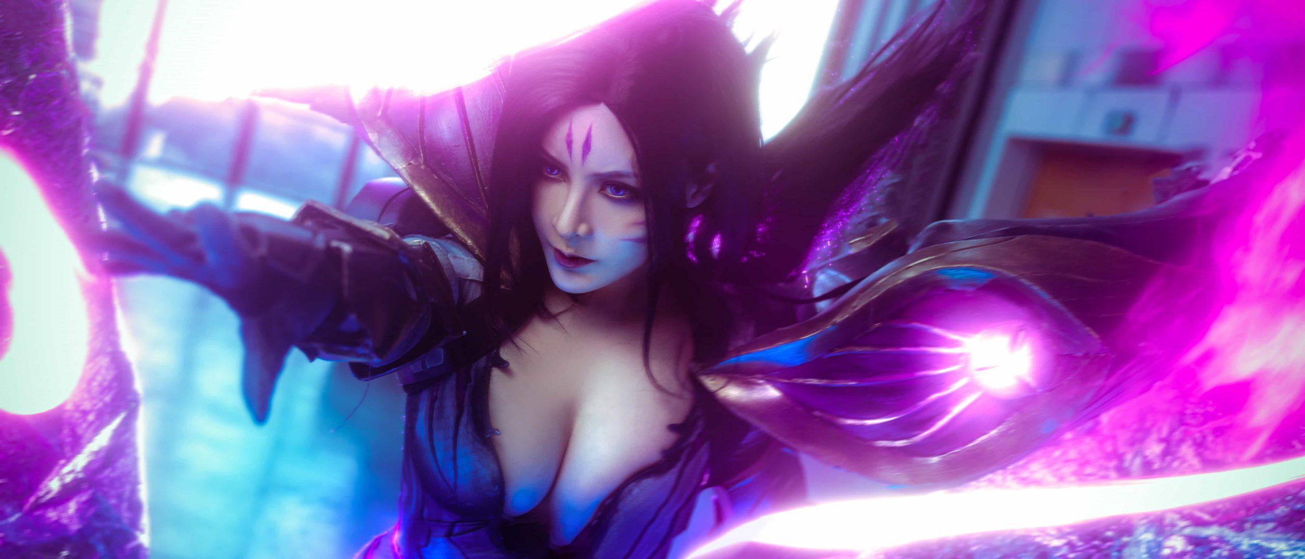 [COSplay]英雄联盟   卡莎-二次元COS分享次元吧