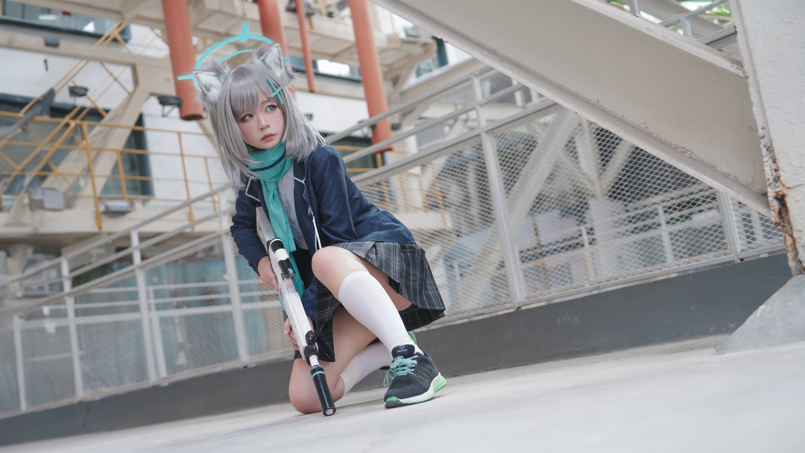 [COSplay]蔚蓝档案 砂狼白子-二次元COS分享次元吧