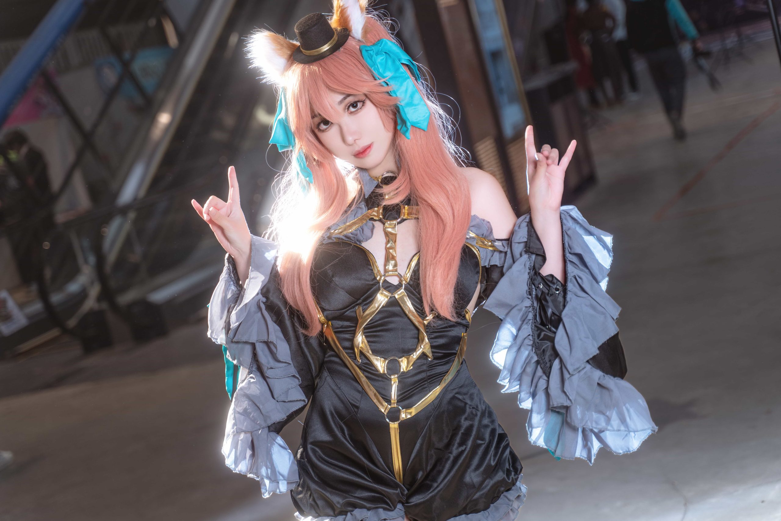 [COSplay]玉藻前黑魔术师-二次元COS分享次元吧