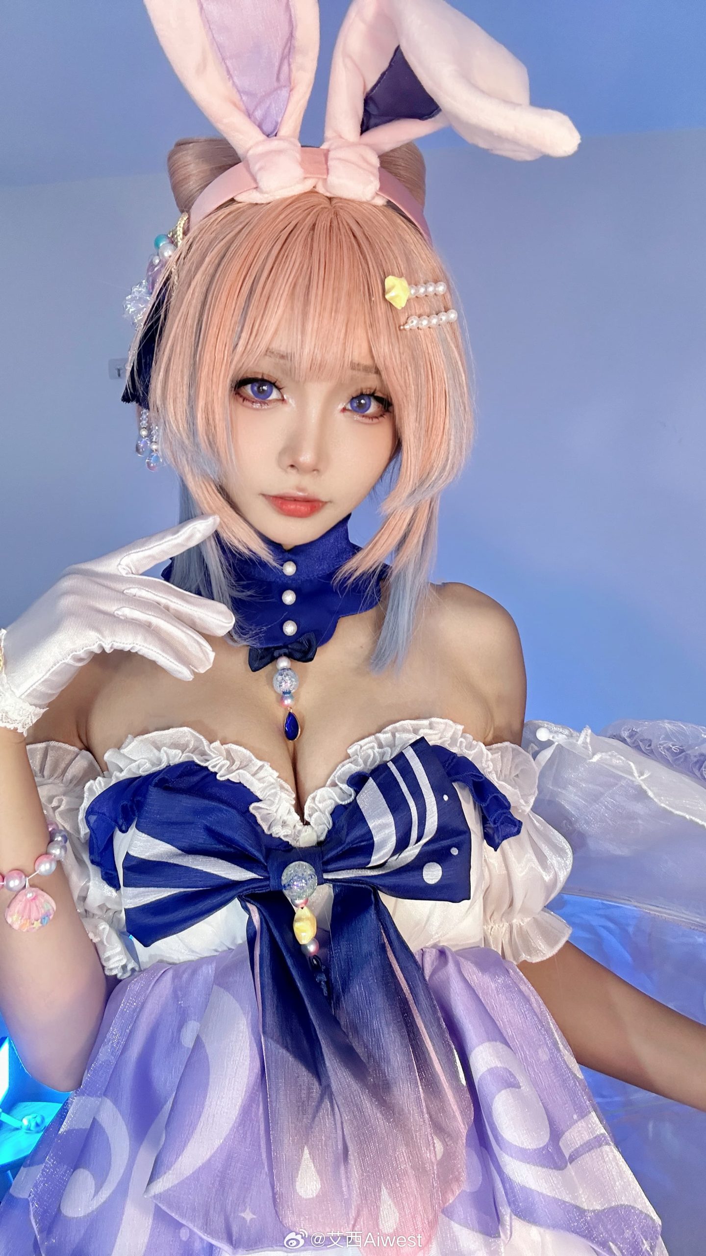 [COSplay]心海兔兔装-二次元COS分享次元吧