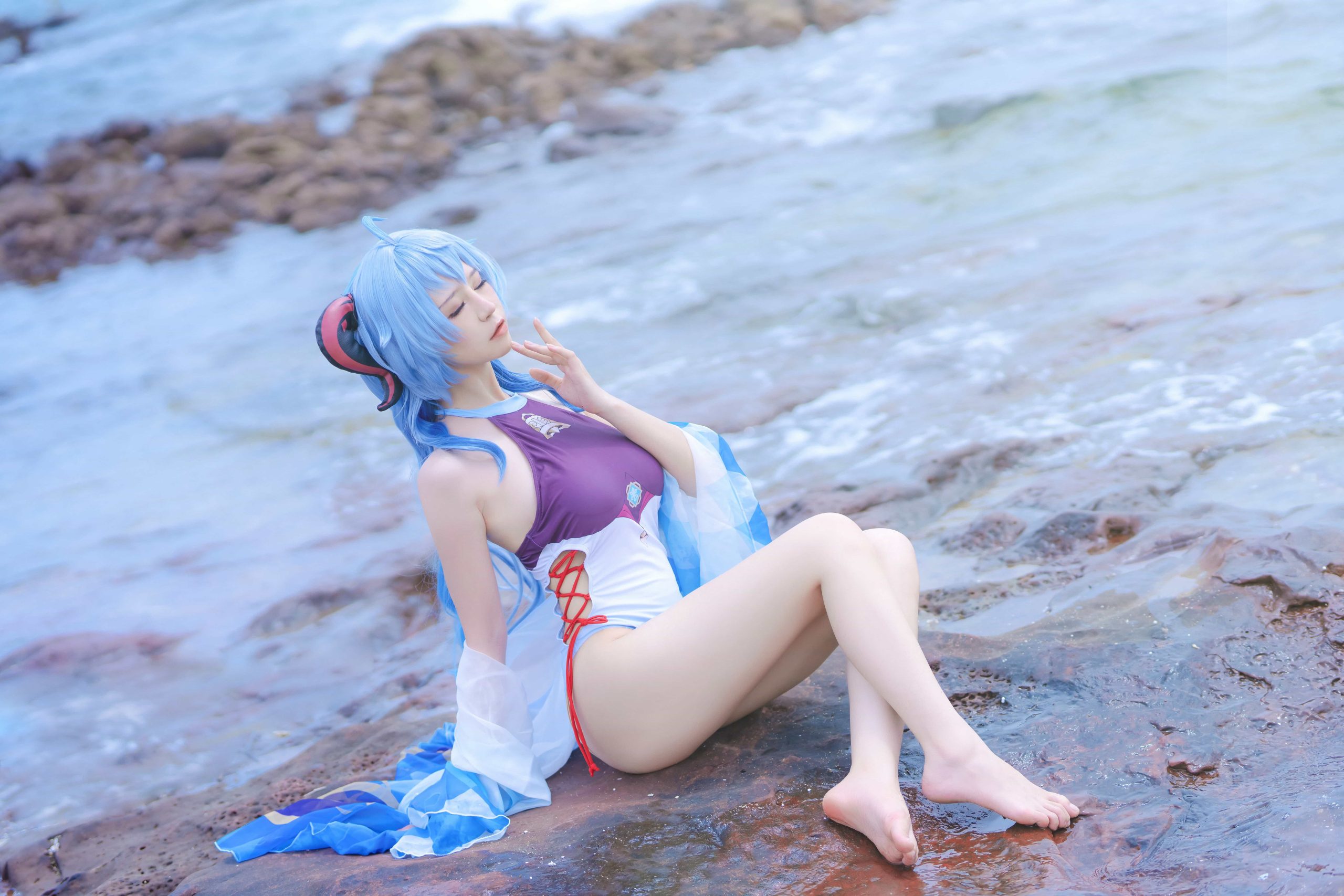 [COSPlay]请……请不要这样盯着我看～-二次元COS分享次元吧