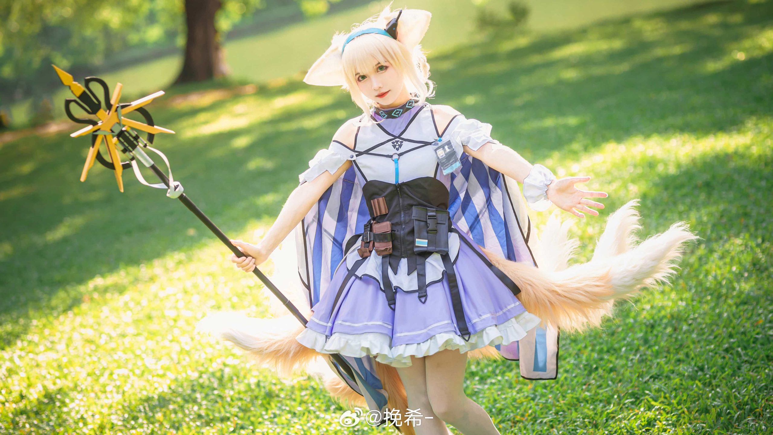 [COSplay]🌱 在意我的尾巴吗？-二次元COS分享次元吧