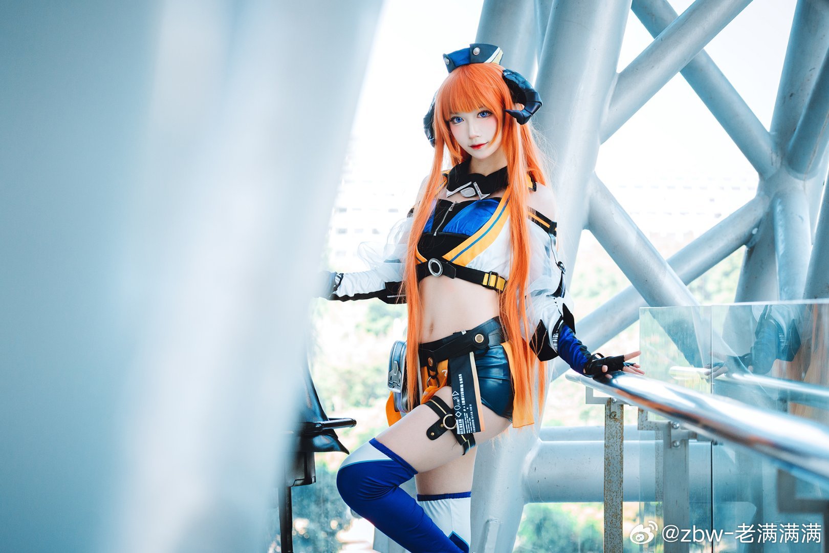 [COSplay]明日方舟  阳光开朗大女孩-二次元COS分享次元吧