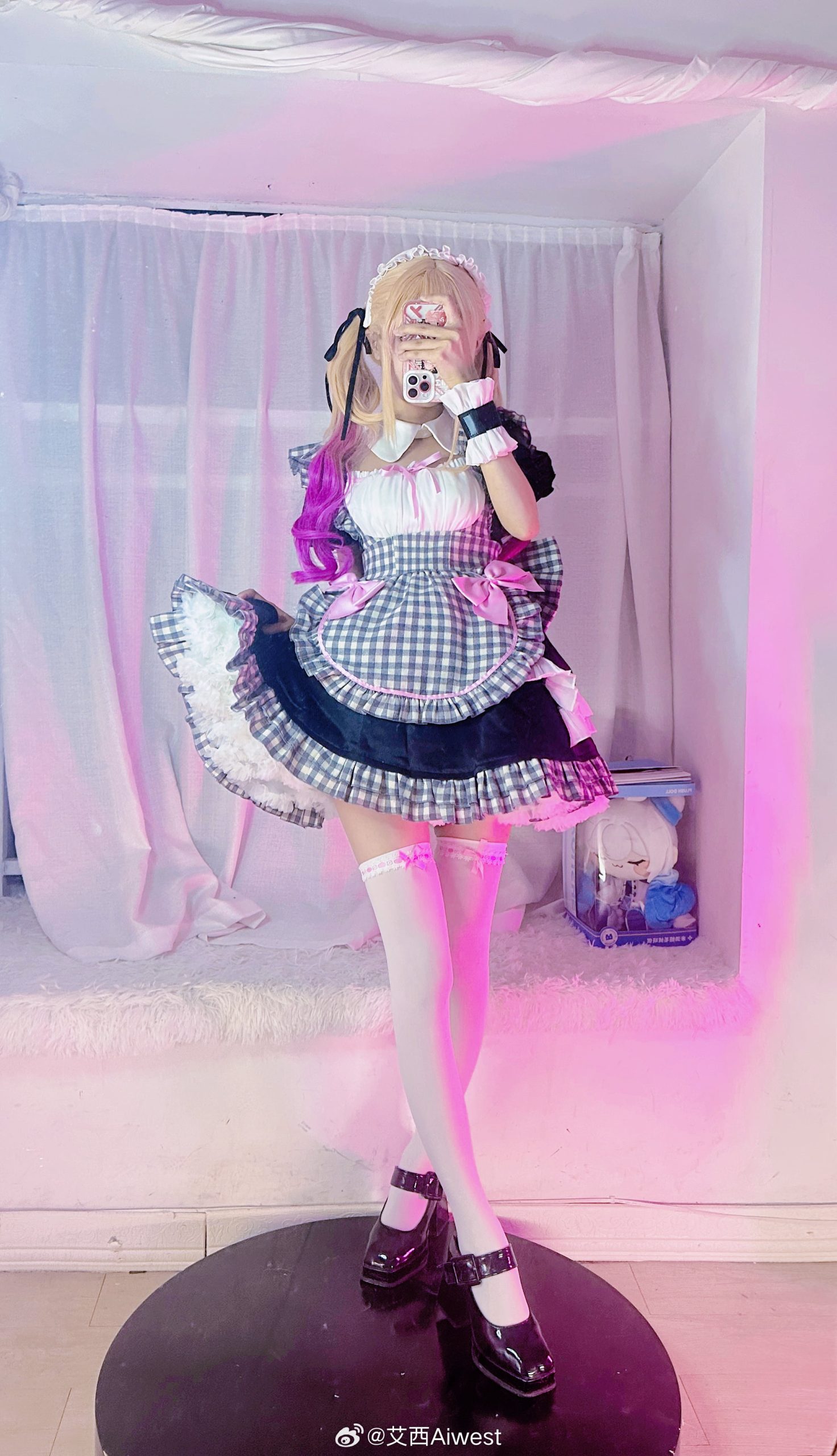 [COSplay]可爱的海梦的女仆-二次元COS分享次元吧