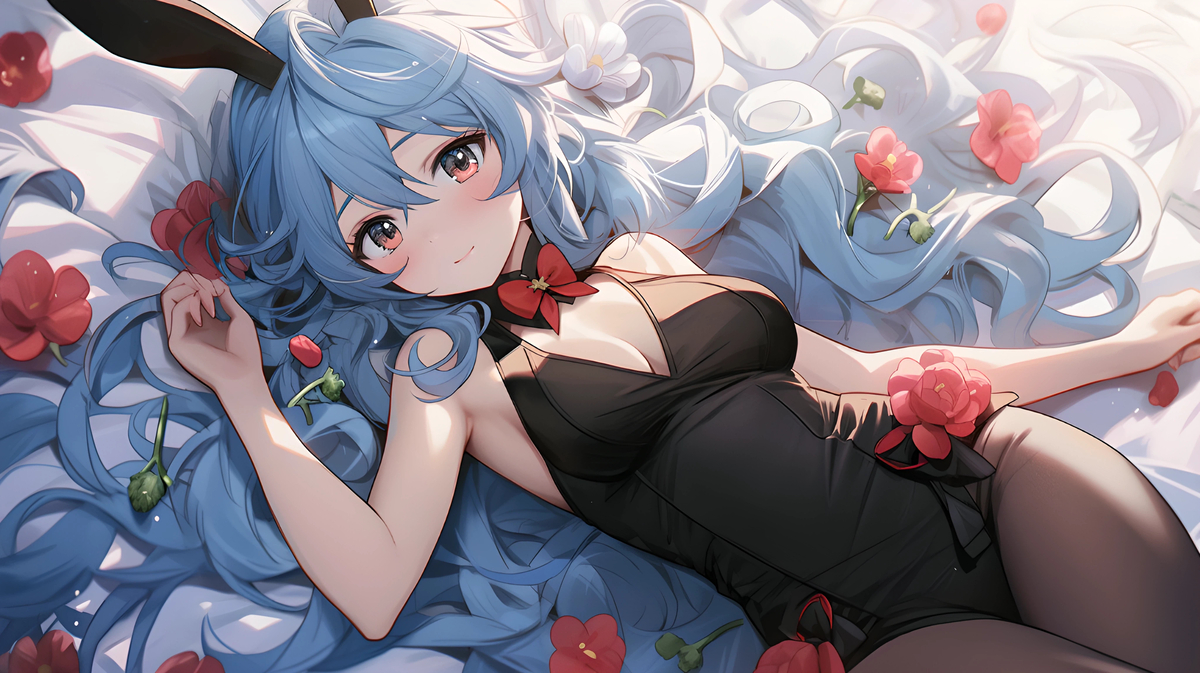 原神 甘雨 兔女郎-二次元COS分享次元吧