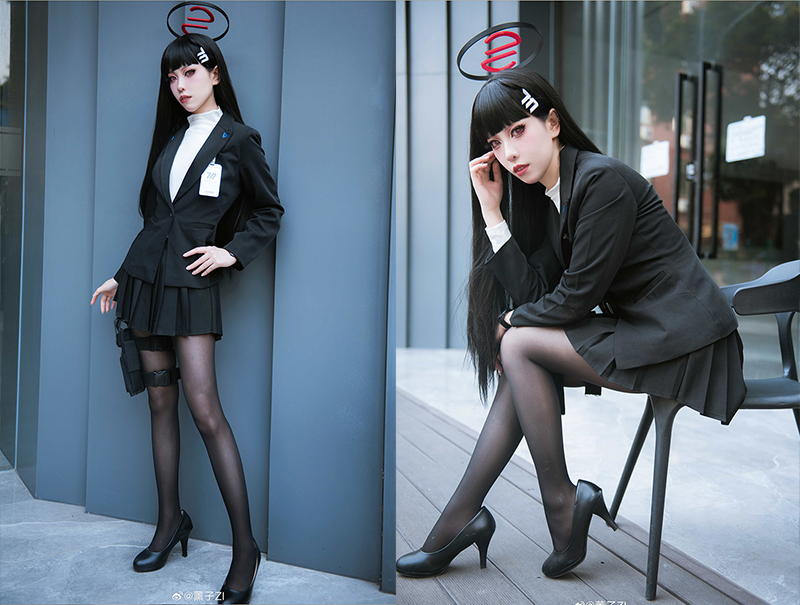 [COSplay]蔚蓝档案 调月莉音-二次元COS分享次元吧