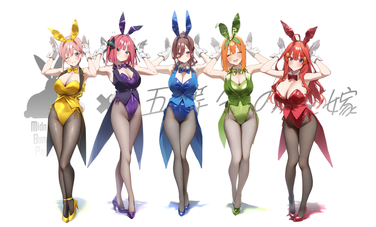 五等分的新娘  兔女郎-二次元COS分享次元吧