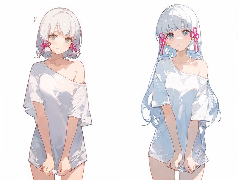 原神 神里凌华 白色体恤-二次元COS分享次元吧