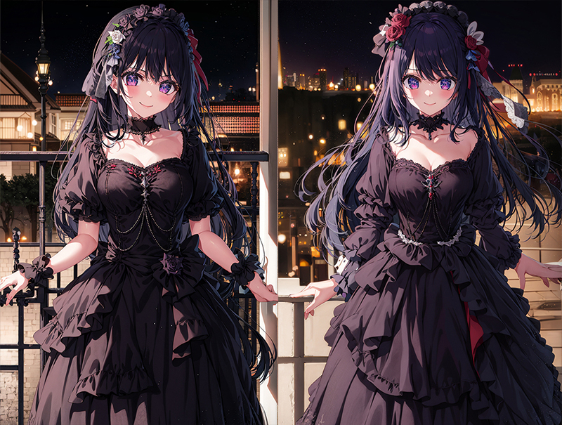 我推的孩子 星野爱 黑色礼服-二次元COS分享次元吧