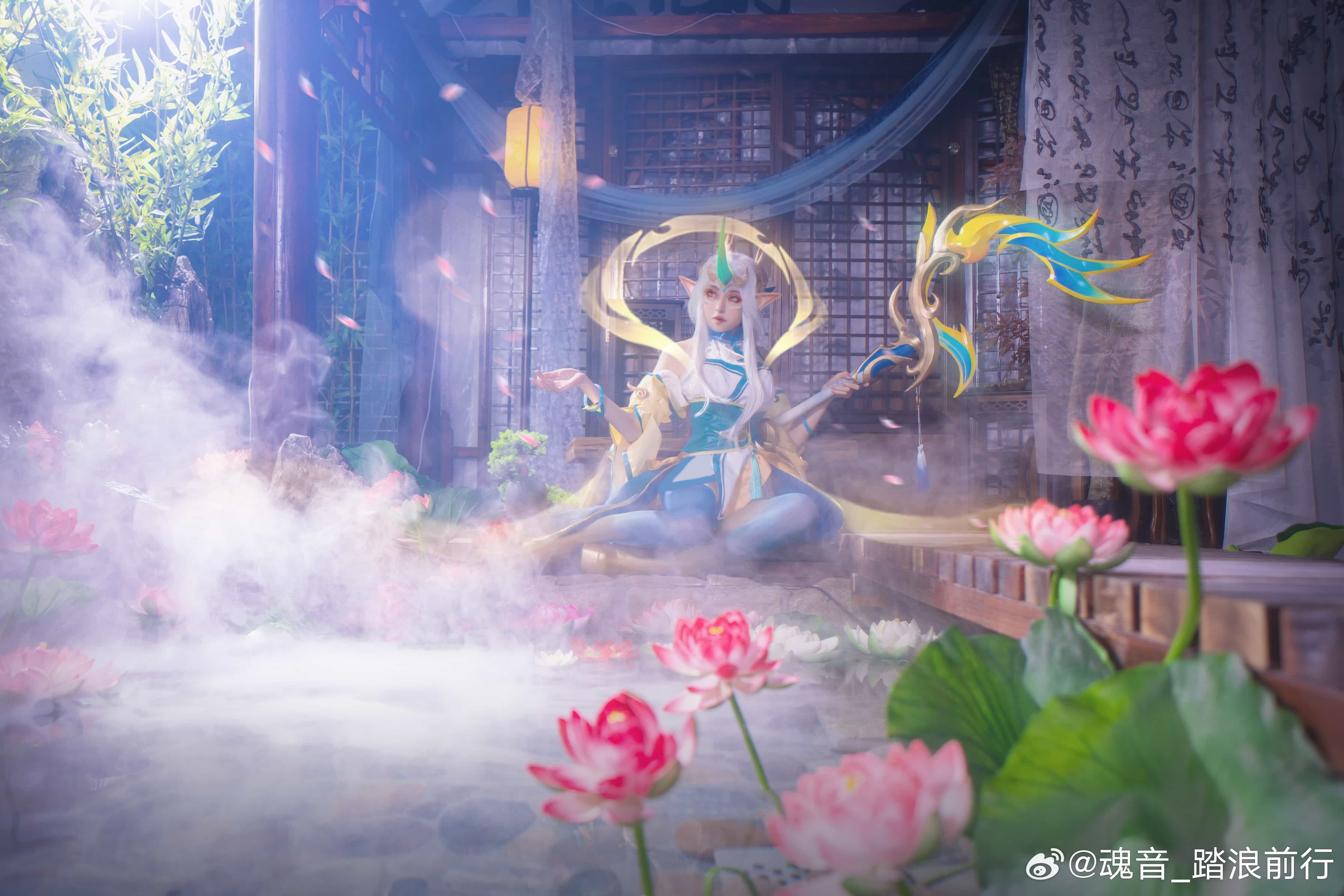 [COSplay]英雄联盟 玉剑传说星仙子-二次元COS分享次元吧