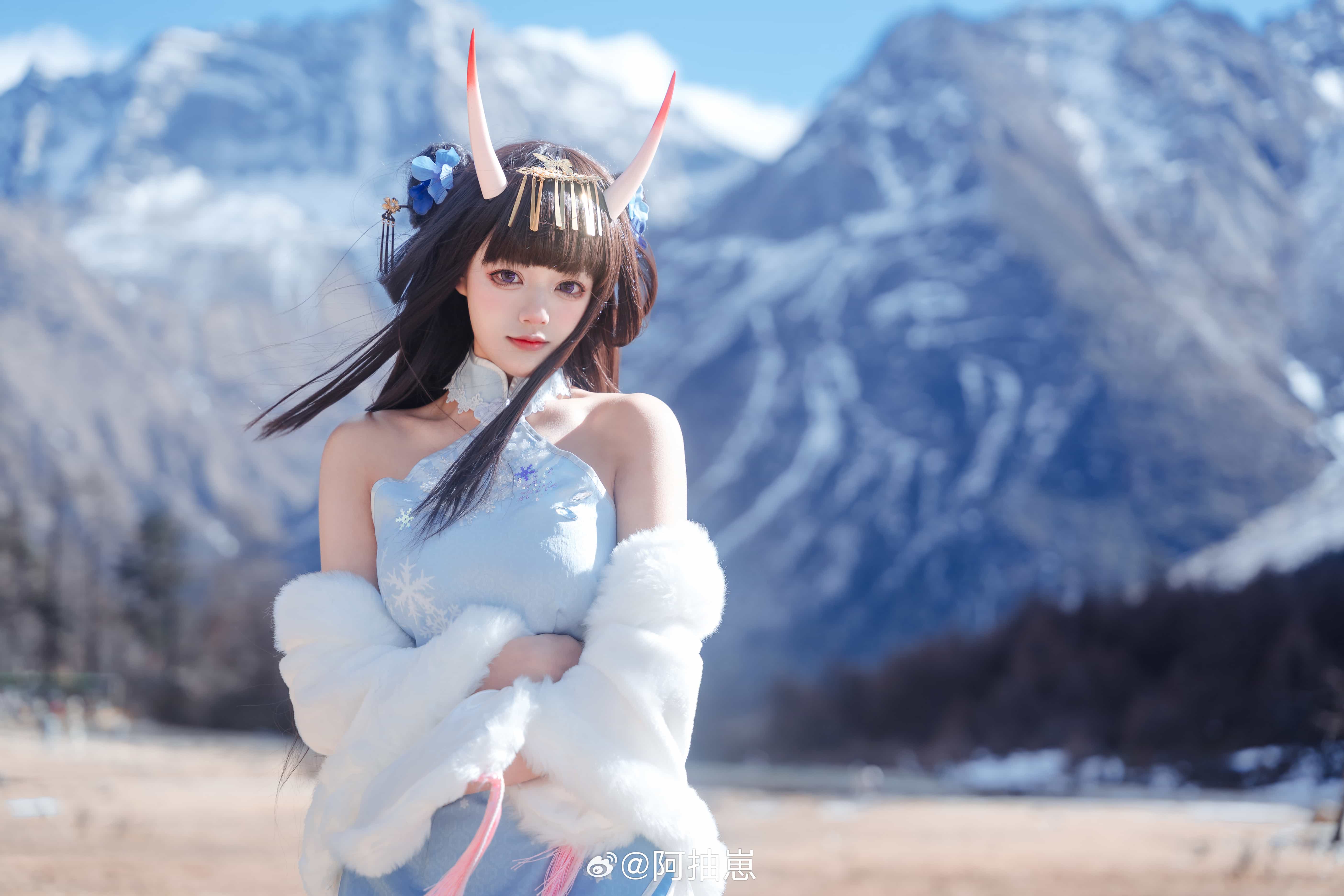 [COSplay]碧蓝航线 能代·冬雪沁香-二次元COS分享次元吧