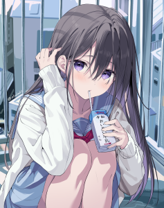 [P站插画]可爱的妹子袭来 日本画师 あかもく的插画-二次元COS分享次元吧