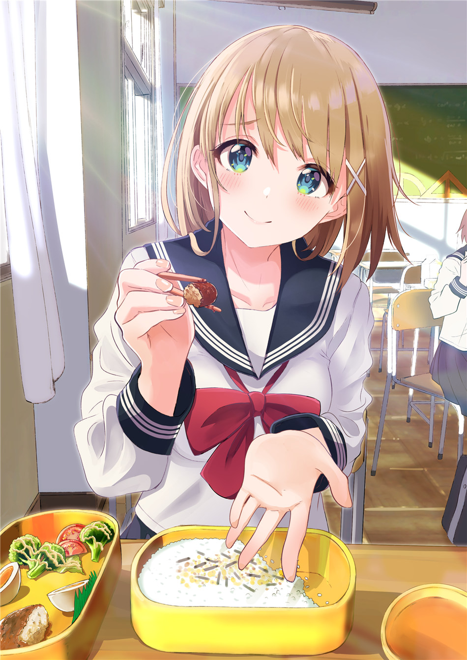 图片[3]-二次元COS分享[美图精选]JK制服 兽耳猫娘 黑裤袜  双马尾-二次元COS分享次元吧