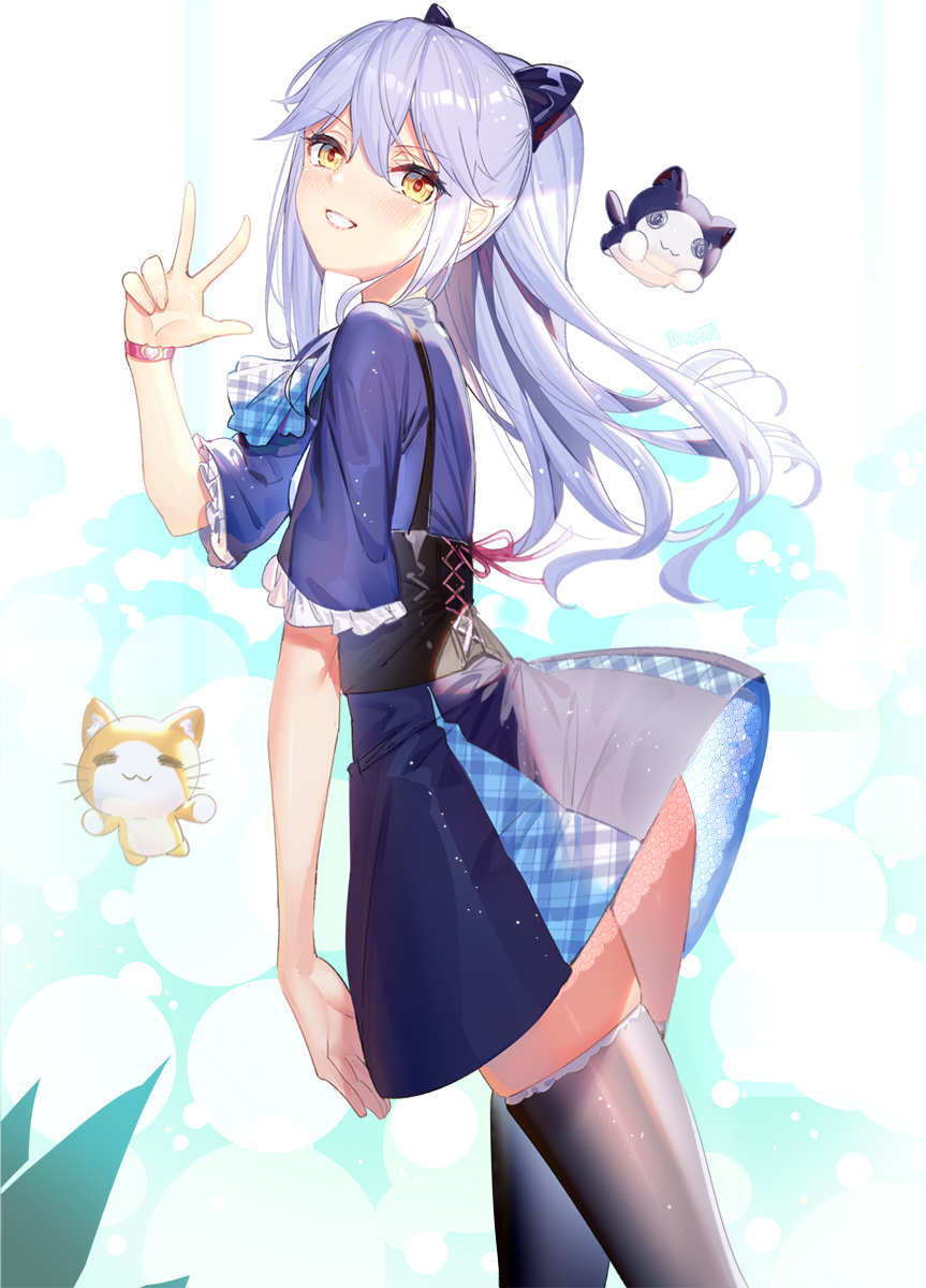 图片[9]-二次元COS分享[P站美图推荐]今日份妹子来啦，制服少女 猫和少女-二次元COS分享次元吧