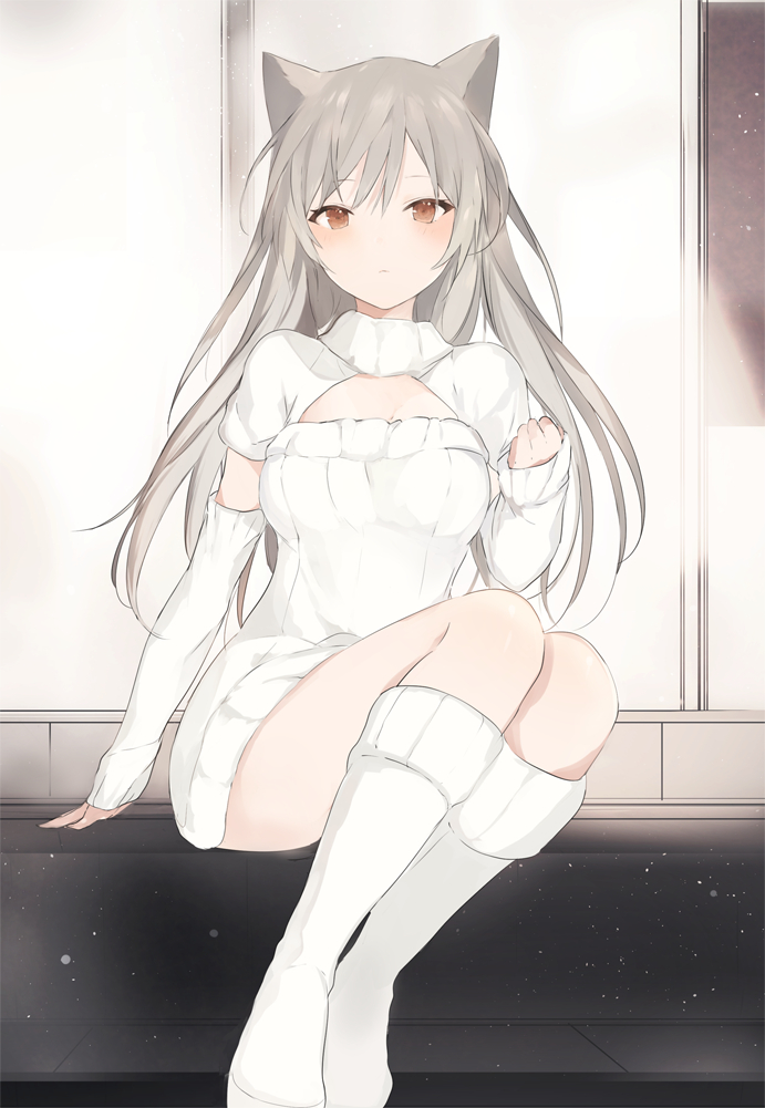 图片[7]-二次元COS分享【P站美图】银发美少女壁纸特辑-二次元COS分享次元吧