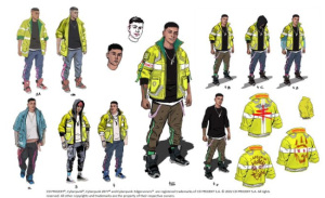 《赛博朋克:边缘行者》男主设计初稿公开 拉美裔外形画风差别大-二次元COS分享次元吧