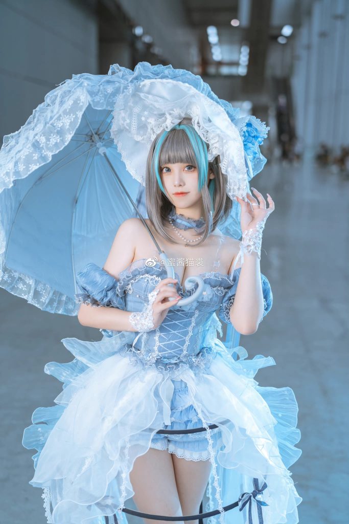 图片[9]-二次元COS分享【cos正片】@蜜酱猫裘「茶会要迟到了哦，指挥官」-二次元COS分享次元吧
