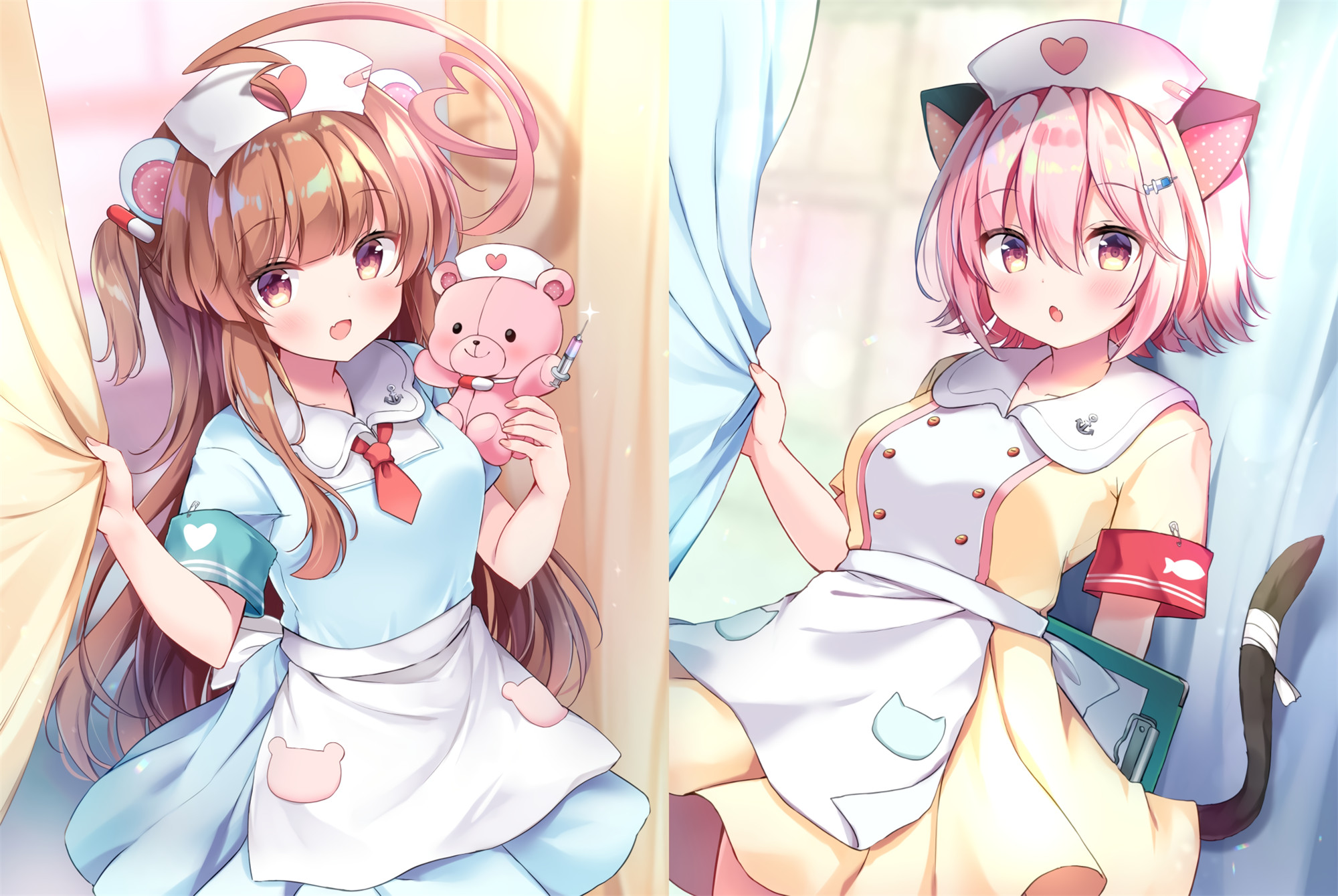 图片[5]-二次元COS分享[动漫图集] 明日方舟 兽耳护士 海滩比基尼 152张-二次元COS分享次元吧