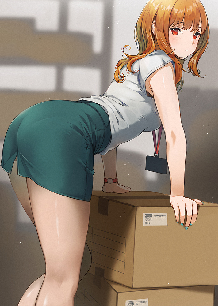 图片[13]-二次元COS分享【插画】黑丝、短裙、制服OL、是你女同事嘛？日本画师どうしま的插画作品-二次元COS分享次元吧