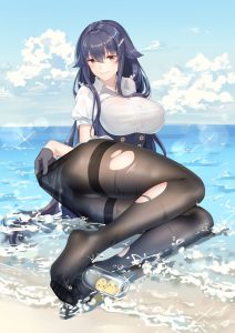 P站插画 碧蓝航线 吾妻同人 黑丝@音琦-二次元COS分享次元吧