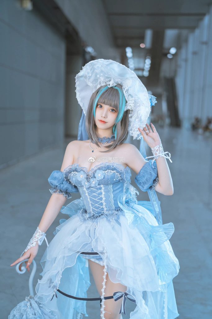 图片[10]-二次元COS分享【cos正片】@蜜酱猫裘「茶会要迟到了哦，指挥官」-二次元COS分享次元吧
