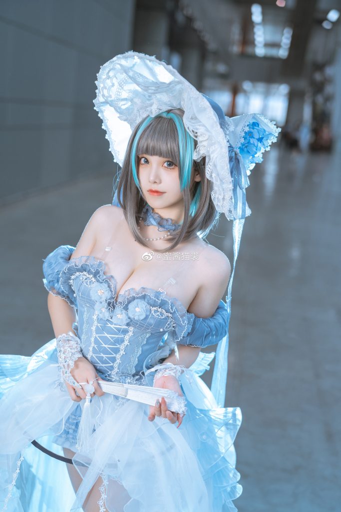 图片[6]-二次元COS分享【cos正片】@蜜酱猫裘「茶会要迟到了哦，指挥官」-二次元COS分享次元吧