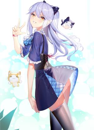 图片[9]-二次元COS分享[P站美图推荐]今日份妹子来啦，制服少女 猫和少女-二次元COS分享次元吧