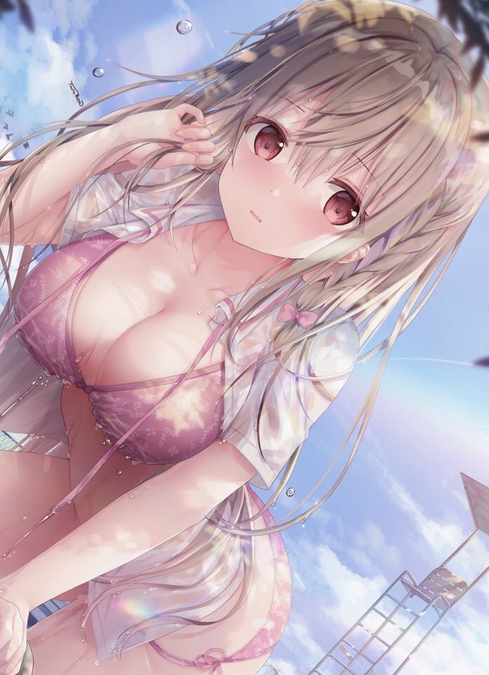 图片[2]-二次元COS分享【插画】双胞胎女高中生在线求助，JK制服妹已经把月老的线系在手上了等你来牵-二次元COS分享次元吧