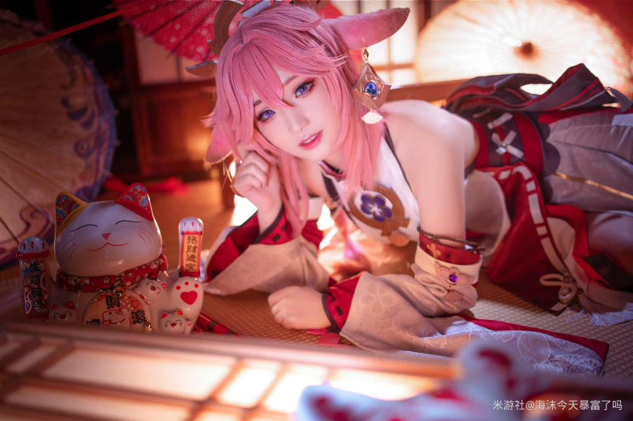 图片[6]-二次元COS分享【原神COS正片】八重神子-二次元COS分享次元吧