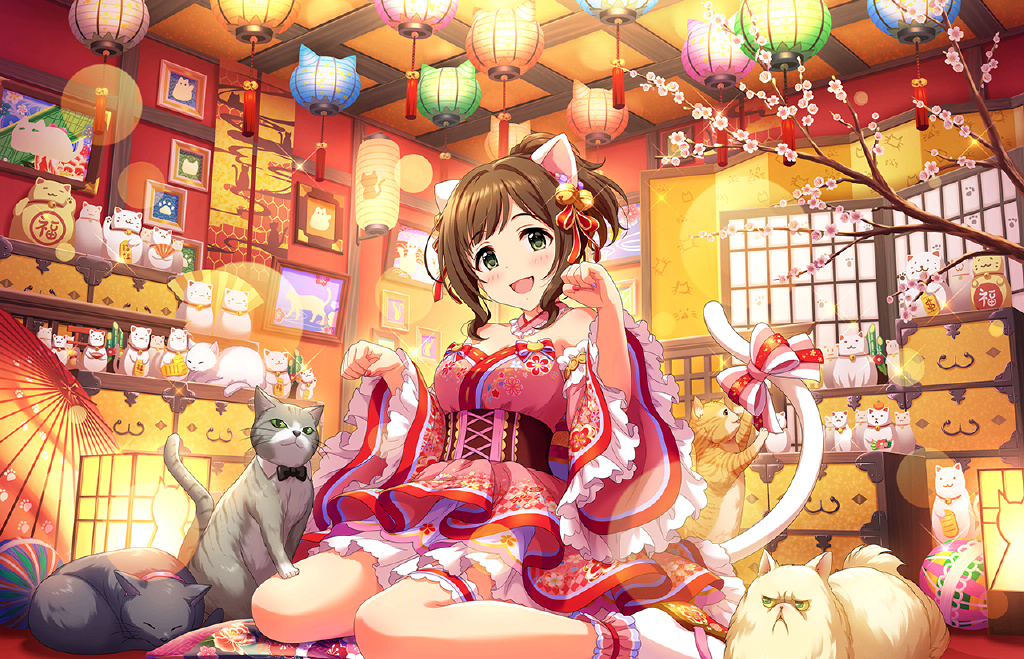 图片[18]-二次元COS分享【P站美图】性感又可爱的小猫猫！《偶像大师 灰姑娘女孩》前川未来壁纸插画-二次元COS分享次元吧