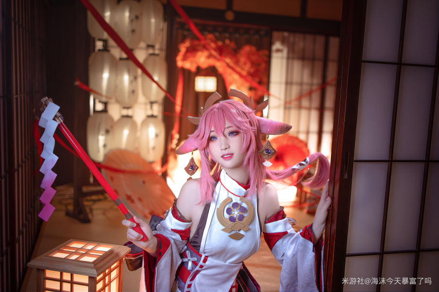 图片[8]-二次元COS分享【原神COS正片】八重神子-二次元COS分享次元吧