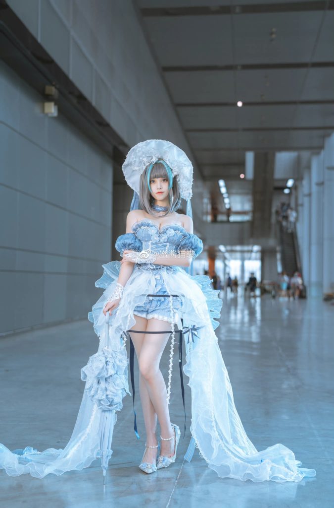 图片[8]-二次元COS分享【cos正片】@蜜酱猫裘「茶会要迟到了哦，指挥官」-二次元COS分享次元吧