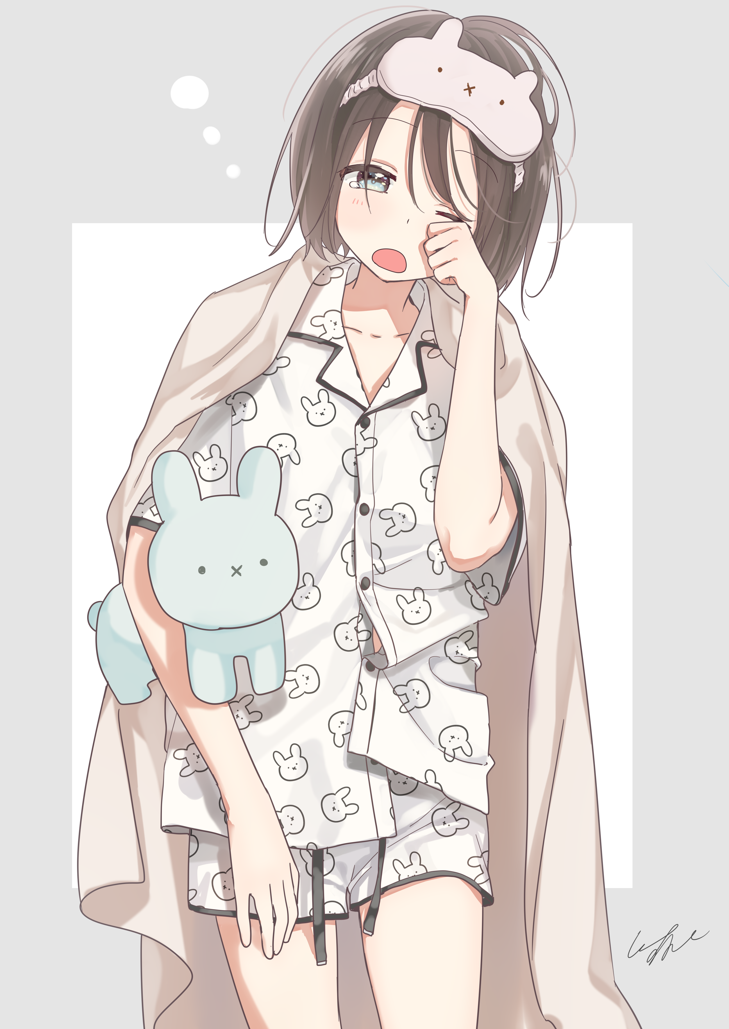 图片[5]-二次元COS分享[P站美图推荐]今日份妹子来啦，制服少女 猫和少女-二次元COS分享次元吧