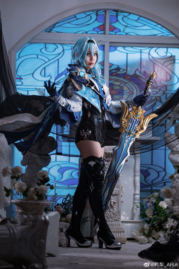 图片[4]-二次元COS分享【原神COS】优菈-「那就……与罪人共舞一曲，如何？」-二次元COS分享次元吧