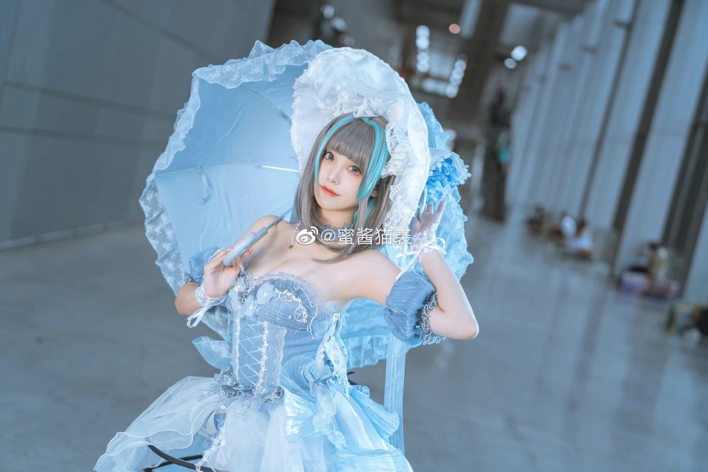 图片[11]-二次元COS分享【cos正片】@蜜酱猫裘「茶会要迟到了哦，指挥官」-二次元COS分享次元吧