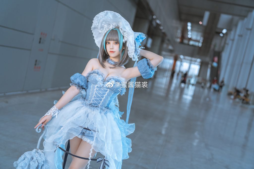 图片[7]-二次元COS分享【cos正片】@蜜酱猫裘「茶会要迟到了哦，指挥官」-二次元COS分享次元吧