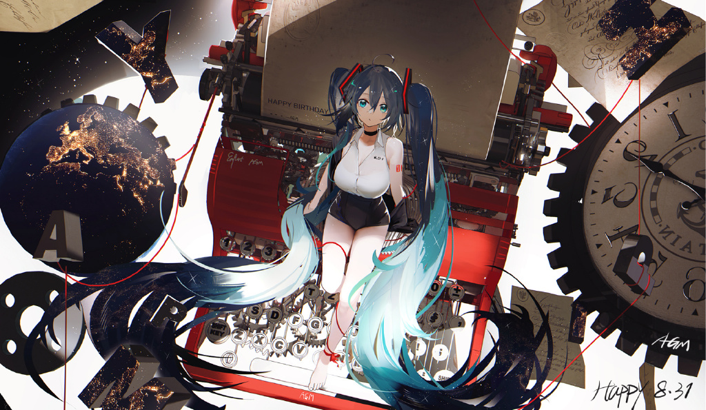 图片[17]-二次元COS分享[P站美图]初音未来生日快乐！2021初音未来14周年生日专题-二次元COS分享次元吧