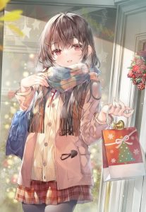 【插画】原神 雷神 枫原万叶 五郎 女高中生 猫耳比基尼 睡衣胖次-二次元COS分享次元吧