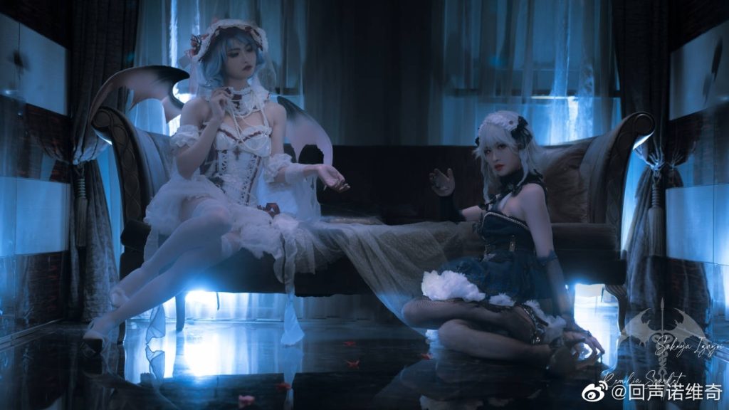 图片[3]-二次元COS分享【COS正片】【一人两役】紅魔館的守夜人——『對大小姐效忠是我的光榮』-二次元COS分享次元吧