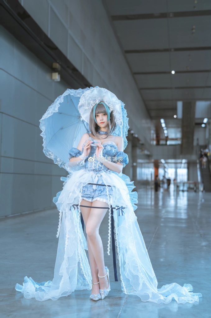 图片[3]-二次元COS分享【cos正片】@蜜酱猫裘「茶会要迟到了哦，指挥官」-二次元COS分享次元吧